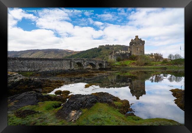 Eilean Donan Castle, Scotland Framed Print by Howard Kennedy
