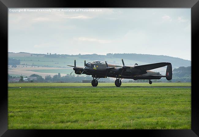 Gear Down Framed Print by Howard Kennedy