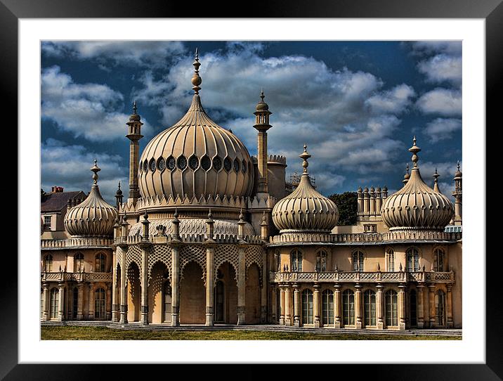 Royal Pavilion - Brighton Framed Mounted Print by Paul Piciu-Horvat
