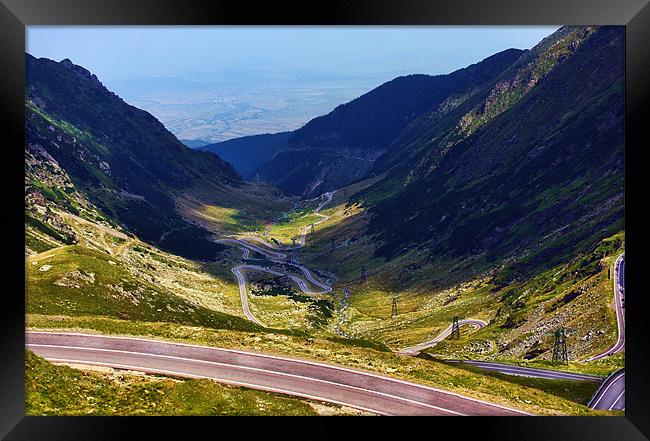 Transfagarasan Road Framed Print by Paul Piciu-Horvat