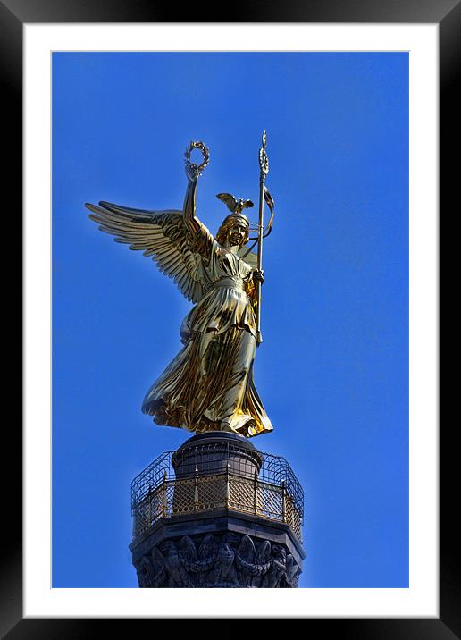Victory column Framed Mounted Print by Paul Piciu-Horvat