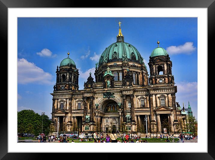 Berlin Cathedral Framed Mounted Print by Paul Piciu-Horvat