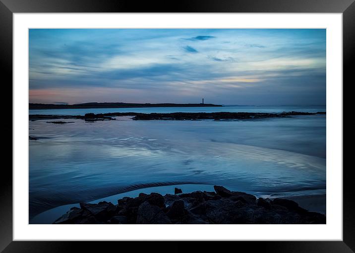 Lossiemouth Beach Framed Mounted Print by Stuart Sinclair