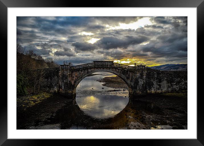  Low Tide Framed Mounted Print by Stuart Sinclair