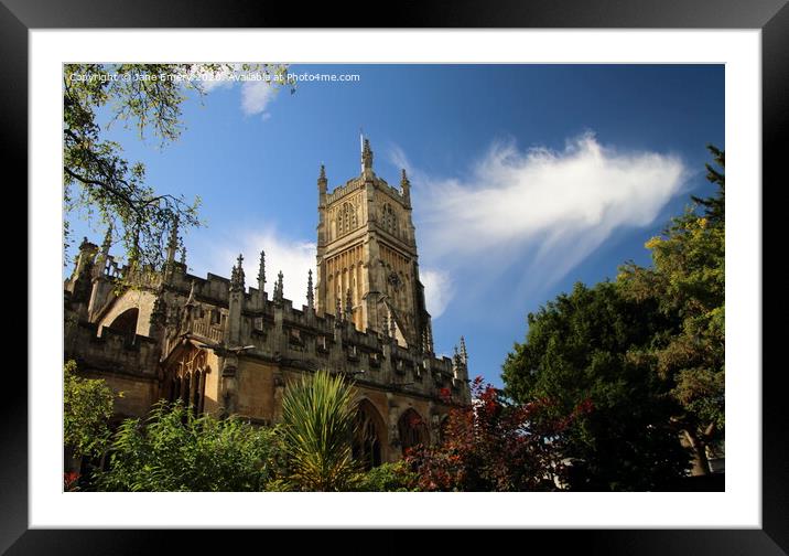 Church in Chelmsford Framed Mounted Print by Jane Emery