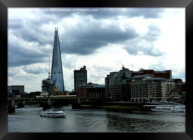 London Skyline.  Framed Print by Jeremy Moseley
