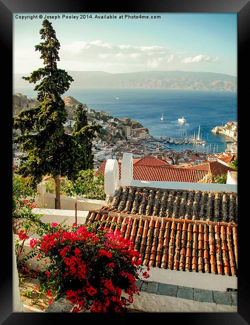  On top of Hydra Framed Print by Joseph Pooley