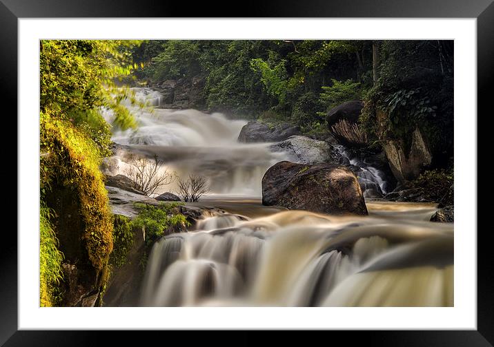  Beauty of Water Framed Mounted Print by Dave Rowlands