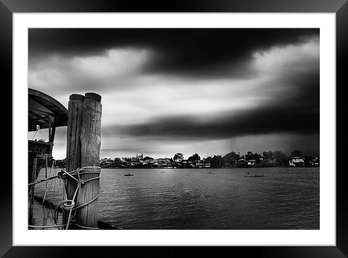  Storms Coming  Framed Mounted Print by Dave Rowlands