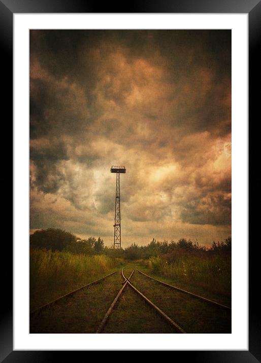 The watchtower Framed Mounted Print by Piotr Tyminski