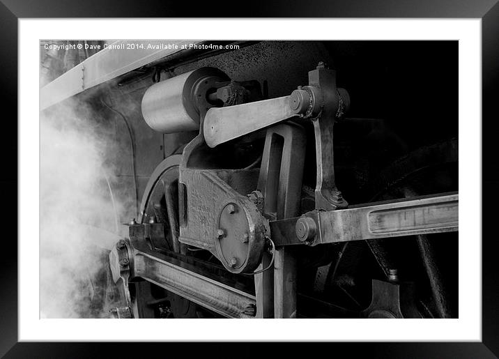 Dreams of yesteryear Framed Mounted Print by Dave Carroll