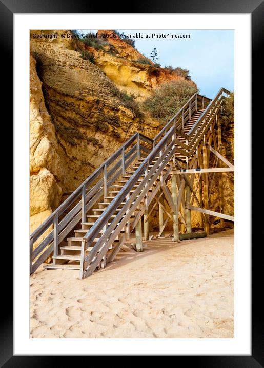 Stairway to Heaven Framed Mounted Print by Dave Carroll