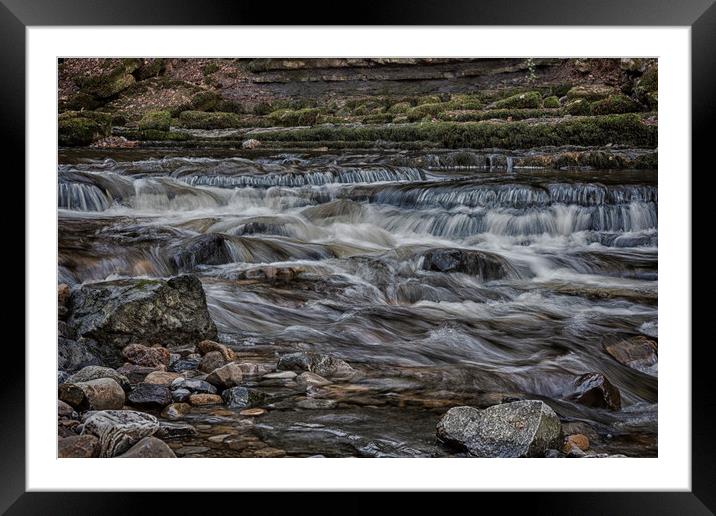 Flowing Home Framed Mounted Print by Dave Carroll