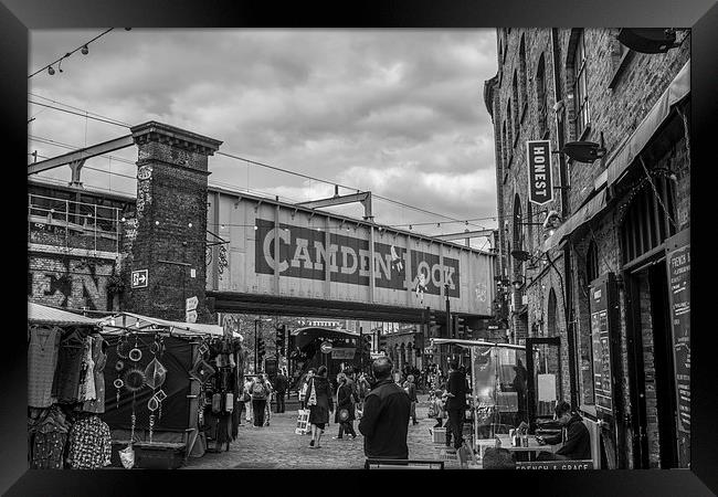  Camden Town Framed Print by benny hawes