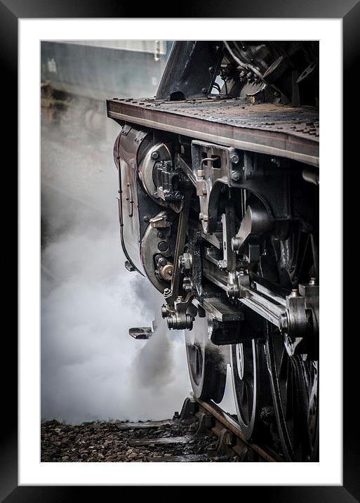  Steam Power - Ready for the Off Framed Mounted Print by Jason Kerner
