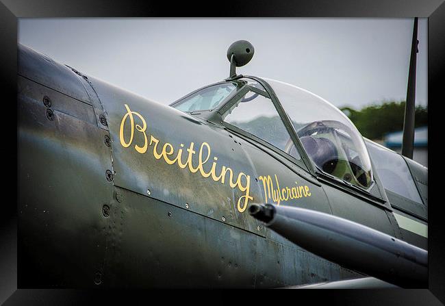  Spitfire ready for its next mission Framed Print by Jason Kerner