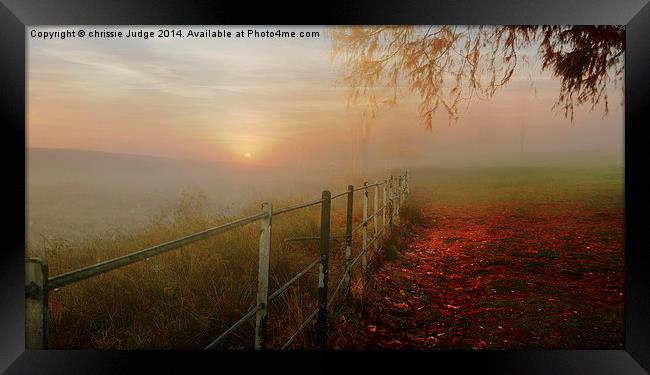  Autumn sunrise Hampstead-heath Framed Print by Heaven's Gift xxx68