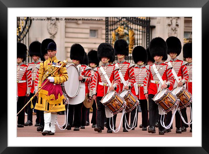  trooping the colour parade  Framed Mounted Print by Heaven's Gift xxx68