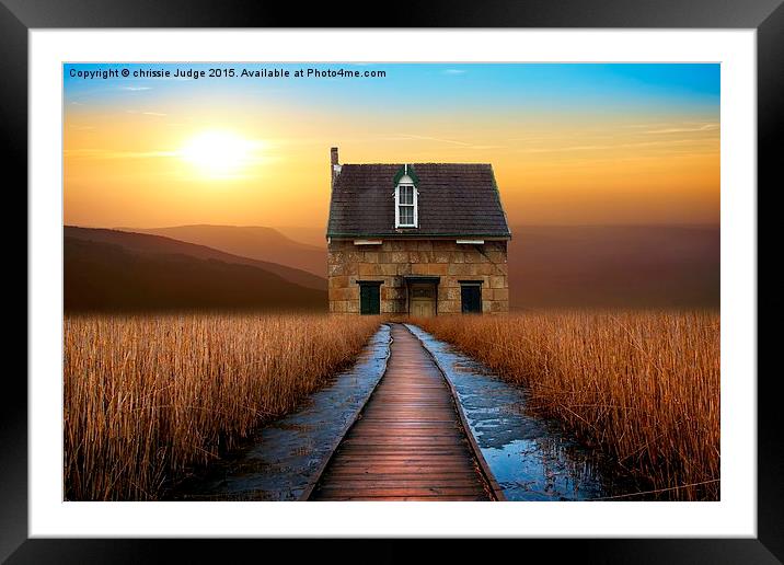  the little brick House  Framed Mounted Print by Heaven's Gift xxx68