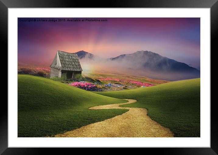  the pathway to heaven  Framed Mounted Print by Heaven's Gift xxx68
