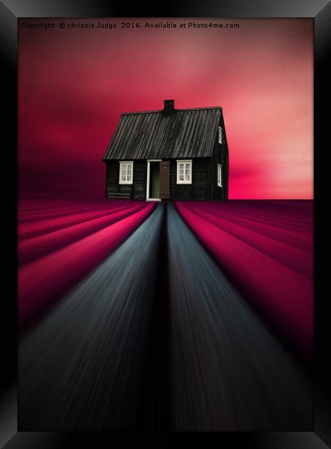 The little black house  Framed Print by Heaven's Gift xxx68