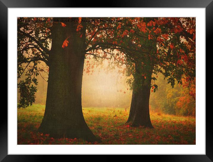 London In the Autumn  Framed Mounted Print by Heaven's Gift xxx68