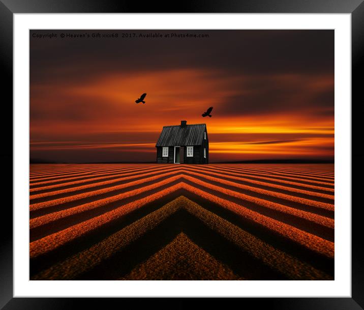  Ablaze  Framed Mounted Print by Heaven's Gift xxx68