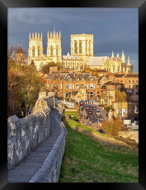  York Minster Framed Print by Mat Robinson