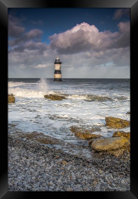 Fluffy clouds Framed Print by Jonathon barnett