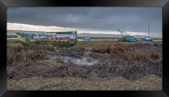 Old boats Framed Print by Jonathon barnett