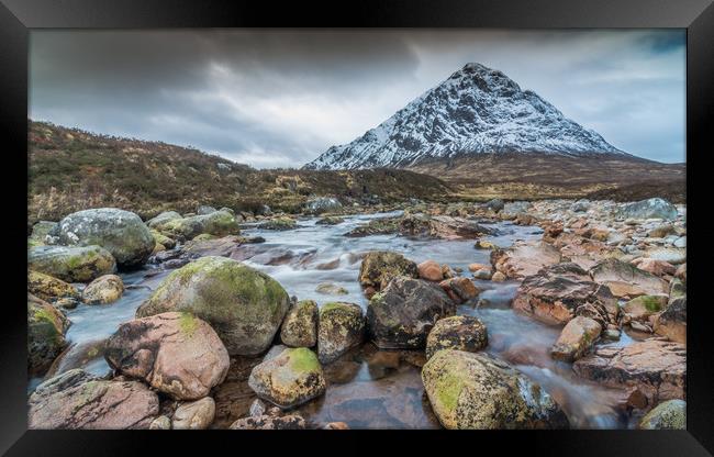 Proud peak Framed Print by Jonathon barnett