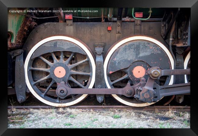 Mikado type Steam Locomotive Framed Print by Richard Wareham