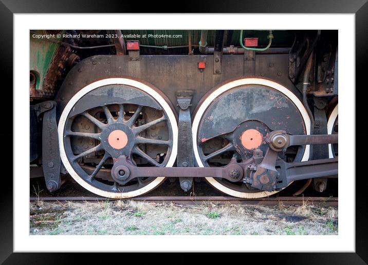 Mikado type Steam Locomotive Framed Mounted Print by Richard Wareham