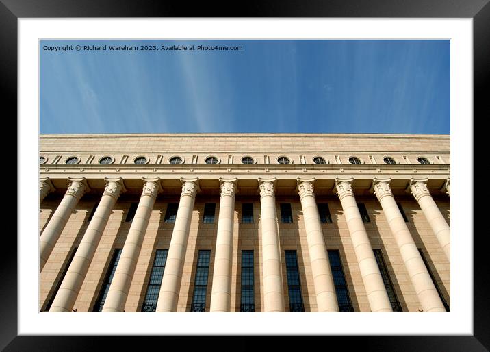 Finland Parliament Framed Mounted Print by Richard Wareham