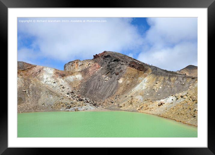 Tongariro National Park Framed Mounted Print by Richard Wareham
