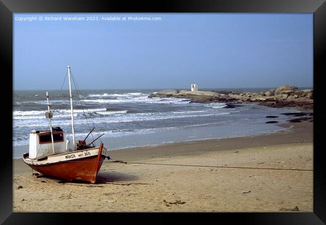 Punta del Diablo Uruguay Framed Print by Richard Wareham