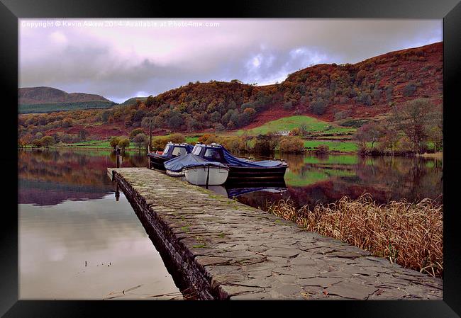  Lake of Menteith Framed Print by Kevin Askew