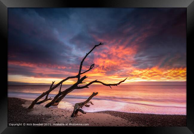 Benacre Suffolk Framed Print by Rick Bowden