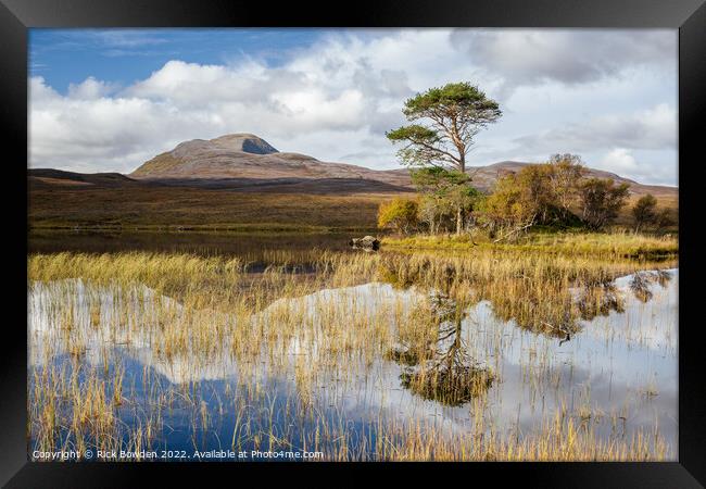 Loch Awe, Assynt Framed Print by Rick Bowden