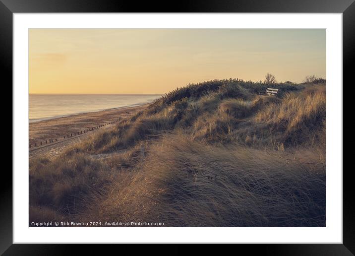 Caister View Framed Mounted Print by Rick Bowden
