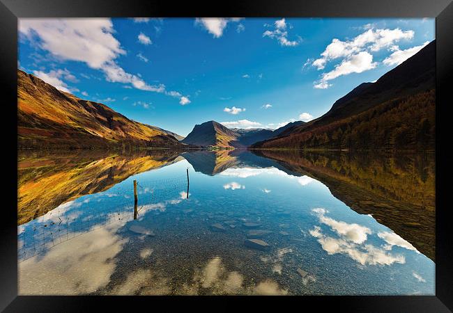 Buttermere Lake District Framed Print by Rick Bowden