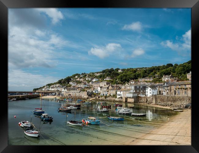 Mousehole Cornwall Framed Print by Rick Bowden