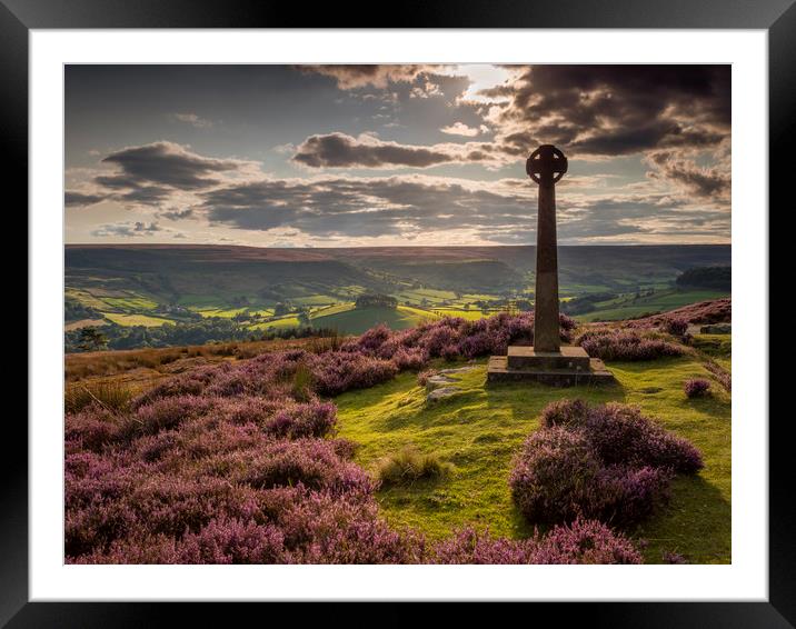 Rosedale North Yorkshire Framed Mounted Print by Rick Bowden