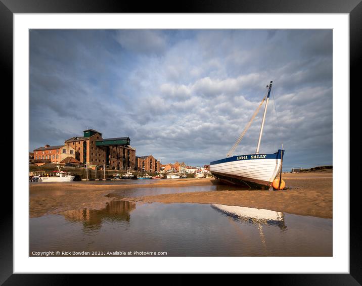 Wells next the Sea, Norfolk Framed Mounted Print by Rick Bowden