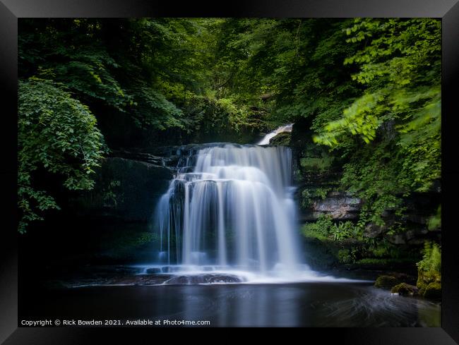 West Burton Yorkshire Dales Framed Print by Rick Bowden