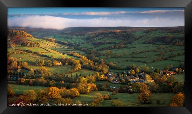 Autumnal Bliss in Rosedale Framed Print by Rick Bowden