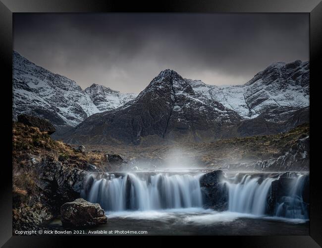 Isle of Skye Scotland  Framed Print by Rick Bowden