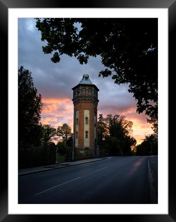 Gainsborough water tower  Framed Mounted Print by Jason Thompson