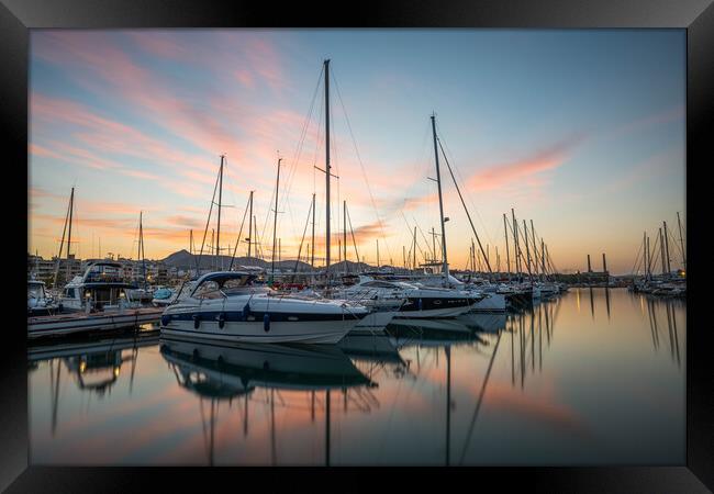 port alcudia  Framed Print by Jason Thompson