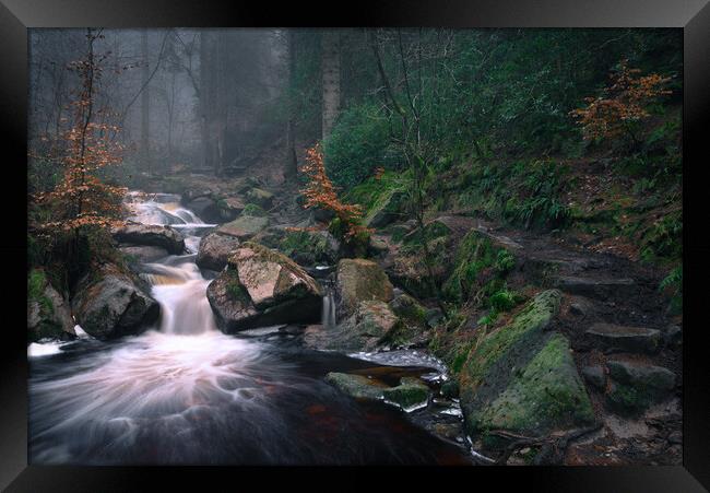 Whyming brook                Framed Print by Jason Thompson